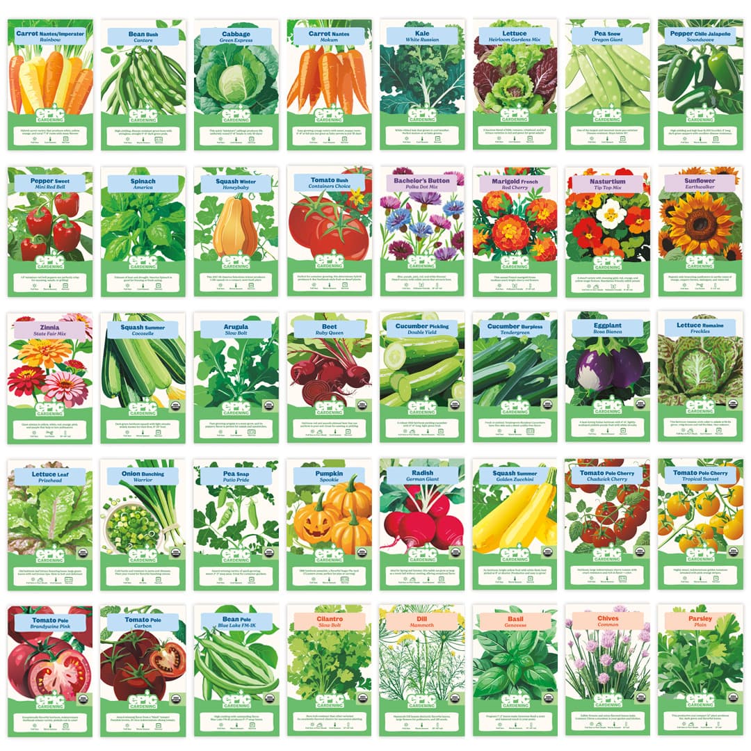garden vegetable seeds The Complete Epic Seed Collection – Epic Gardening