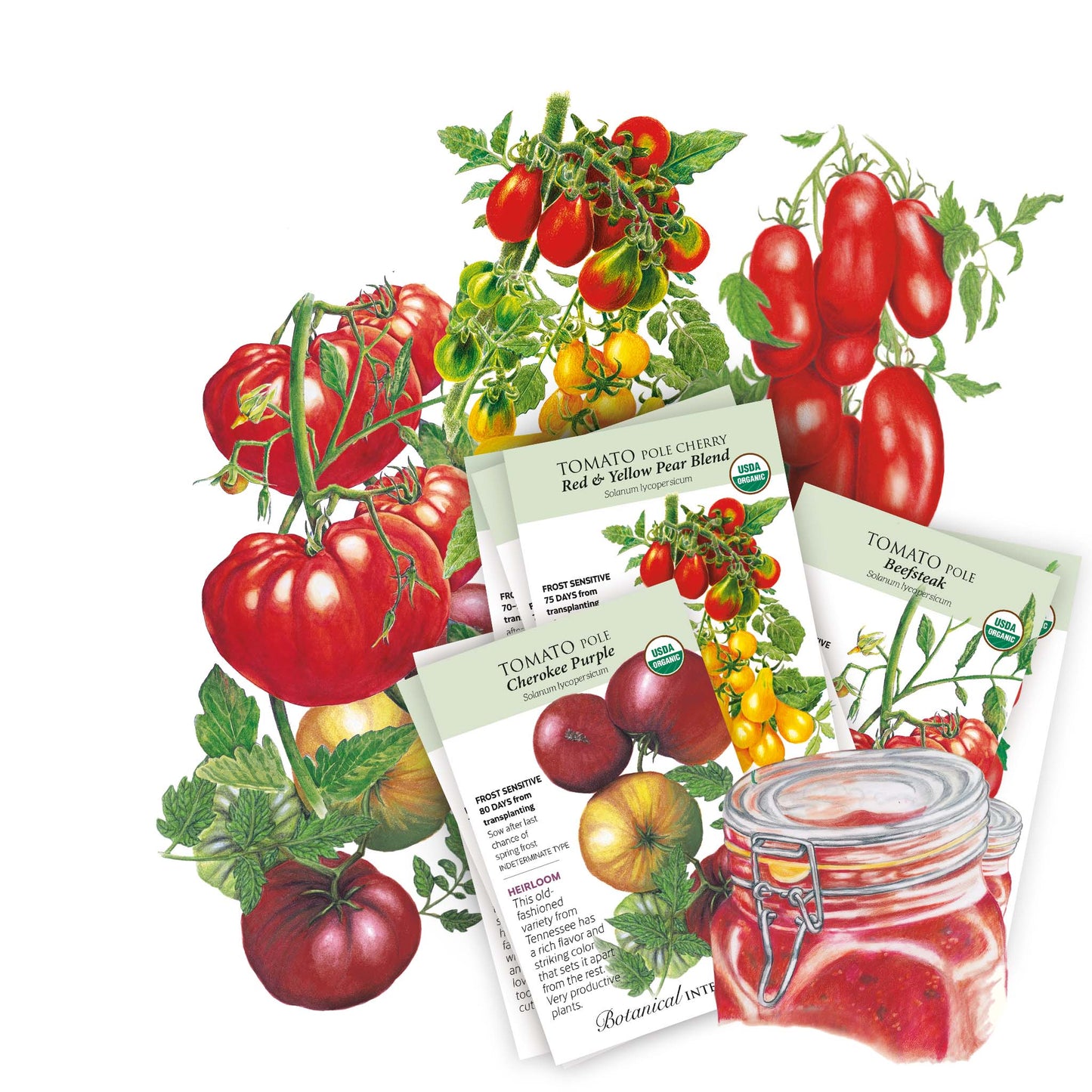 tomato plant seeds for sale Heirloom Tomato Seed Bundles – Epic Gardening