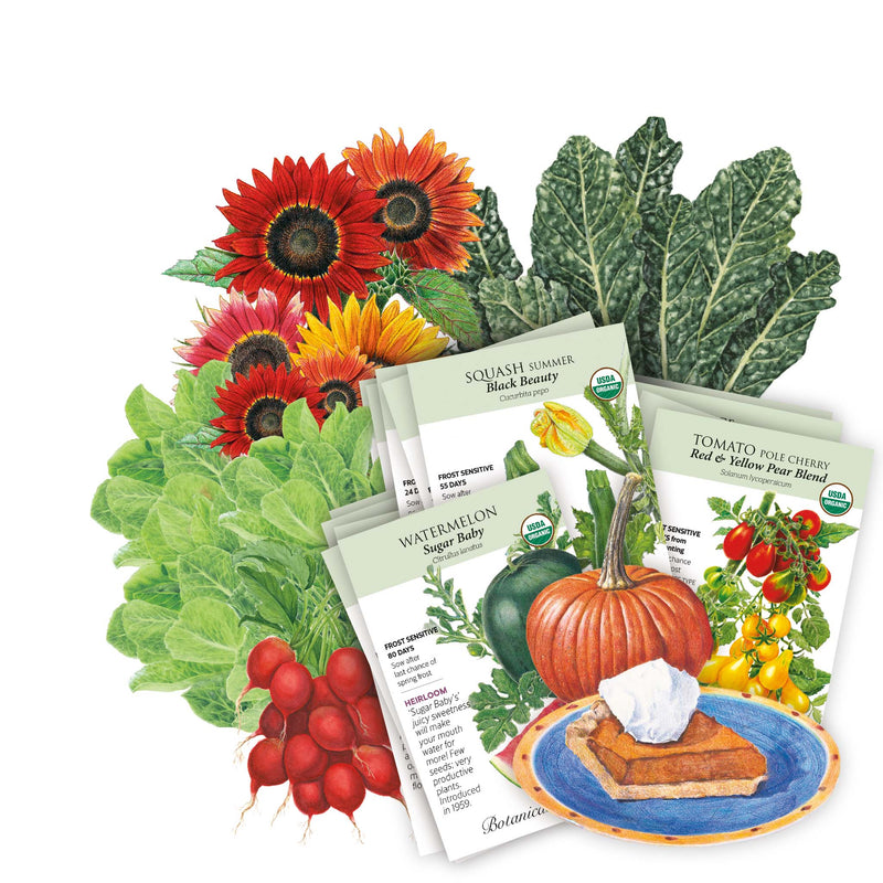 organic plants and seeds Heirloom Organic Seed Bank Collection