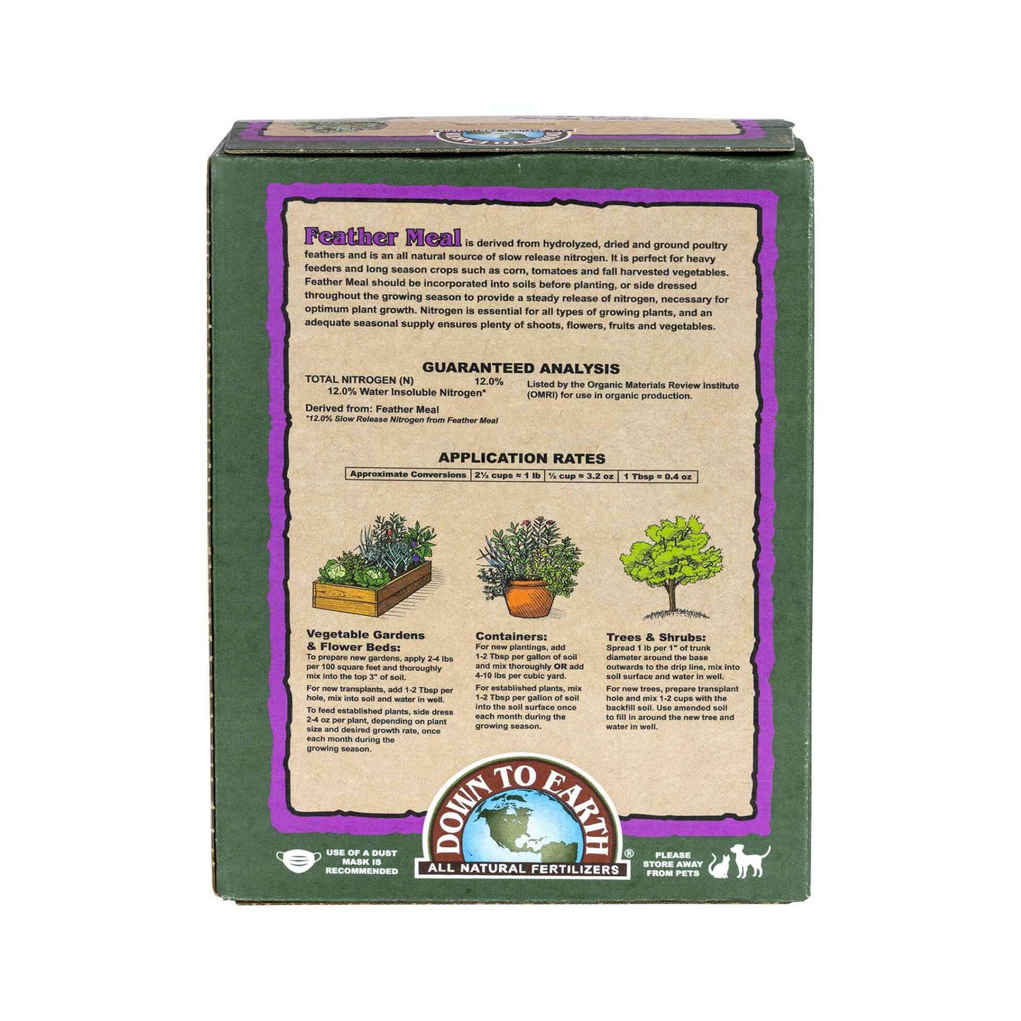 Nitrogen Boost: Feather Meal