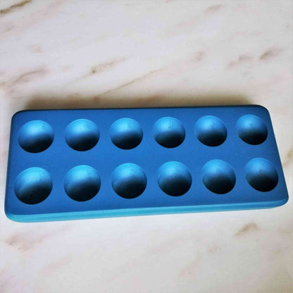 Henlay Decorative Egg Storage Tray: Wooden Egg Holder for Refrigerator, Kitchen Counter, Serving, or Display