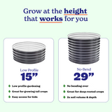 Round Metal Raised Garden Bed - 29