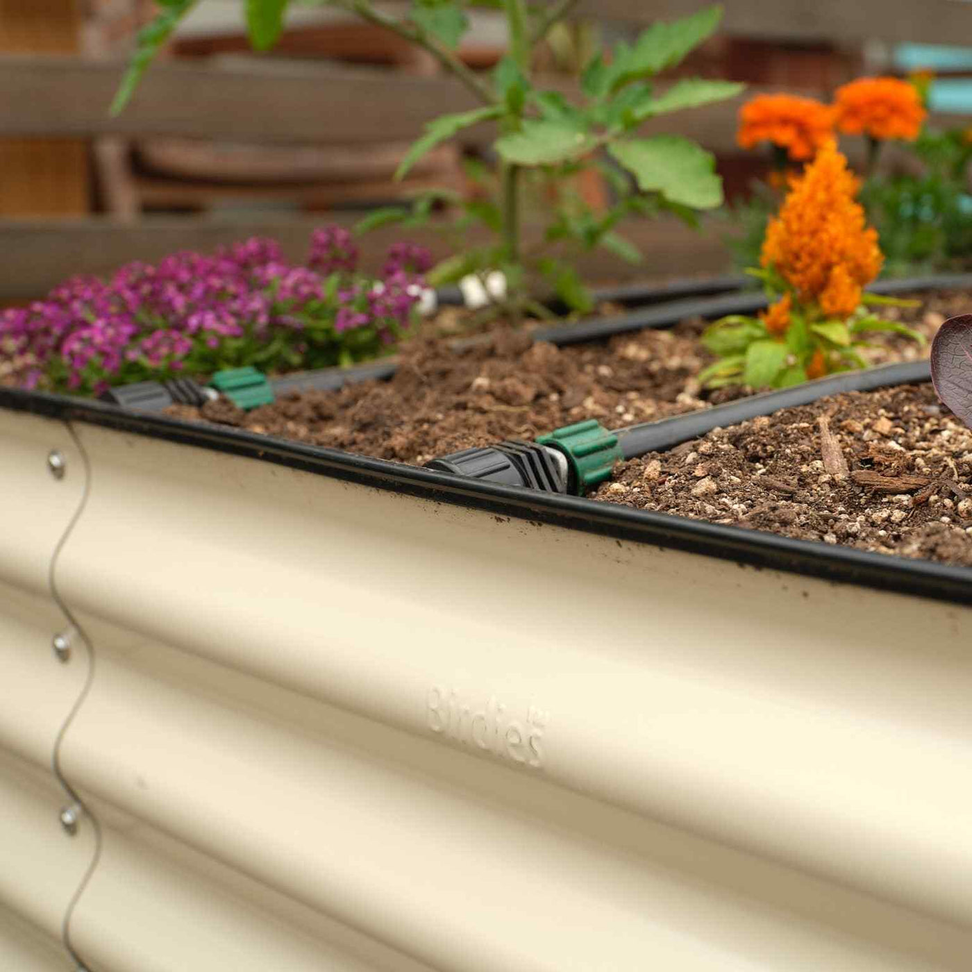 Jumbo Modular Metal Raised Garden Bed Kit - 29” Tall