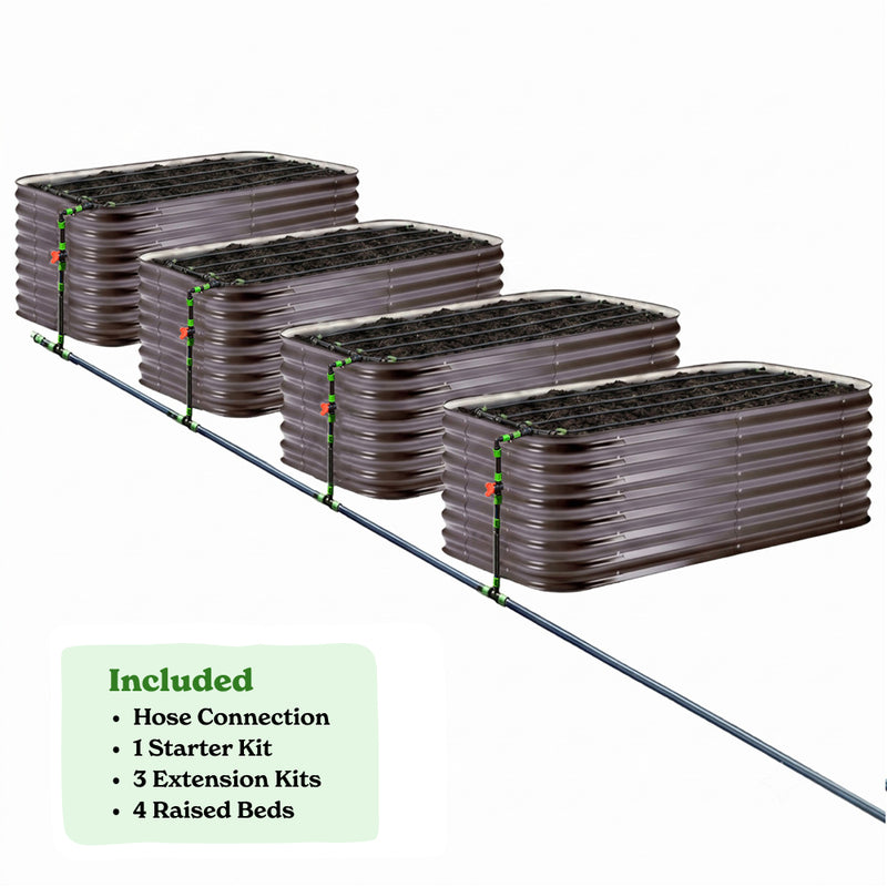 Set It & Forget It Watering System Bundle (Multi-Bed) - Large
