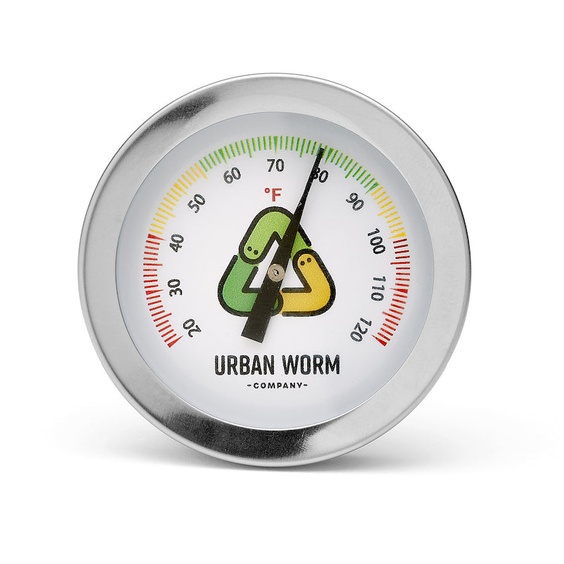 Urban Worm Soil Thermometer - Keep Microbes and Worms Happy for Gardening and Wo