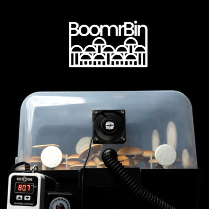 Automated 'Boomr Bin' Mushroom Monotub Kit