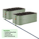 2-Pack Medium 29" Tall Bed and Irrigation Kits