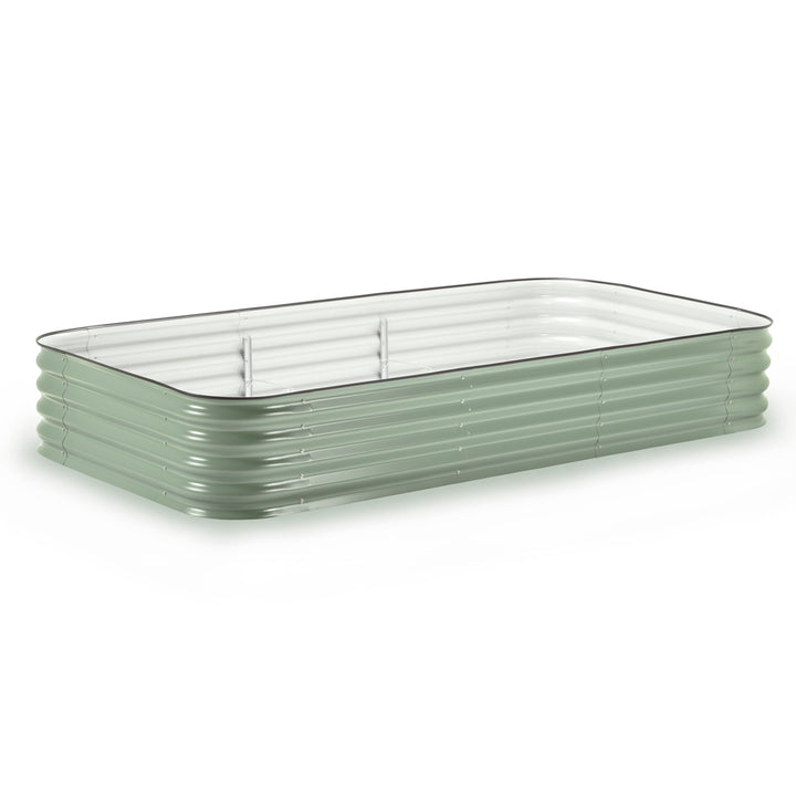 Large Modular Metal Raised Garden Bed - 15" Tall