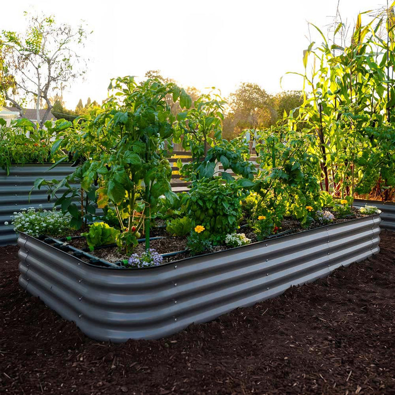 Large Modular Metal Raised Garden Bed - 15