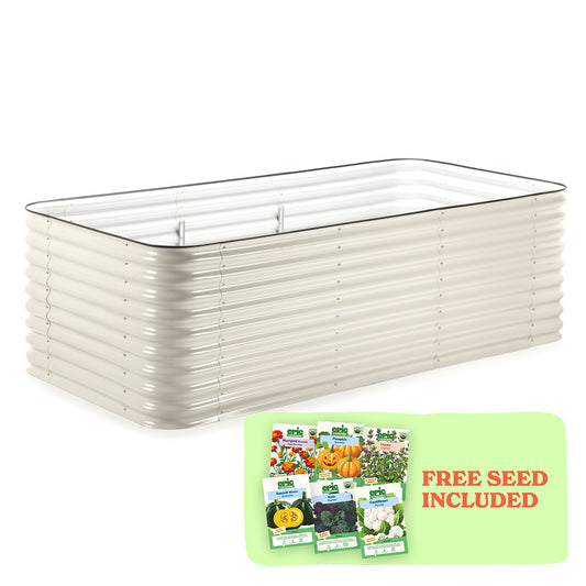 Large Modular Metal Raised Garden Bed - 29” Tall