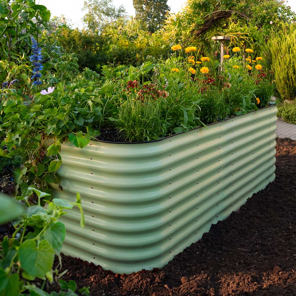 Large Modular Metal Raised Garden Bed - 29” Tall