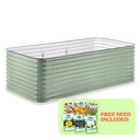 Large Modular Metal Raised Garden Bed - 29” Tall
