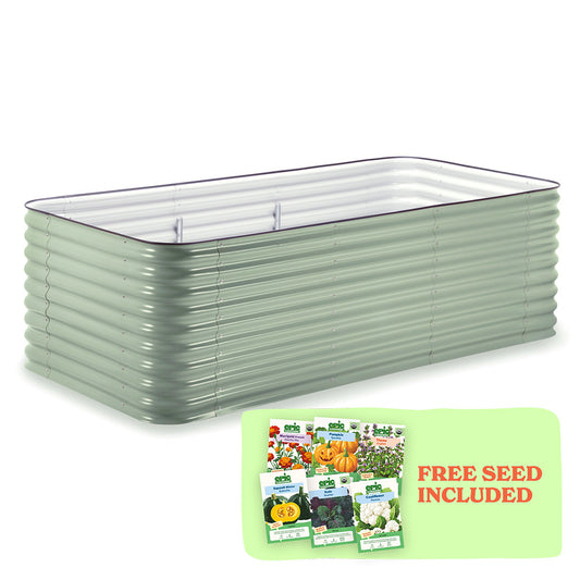 Large Modular Metal Raised Garden Bed - 29” Tall