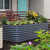Large Modular Metal Raised Garden Bed - 29” Tall