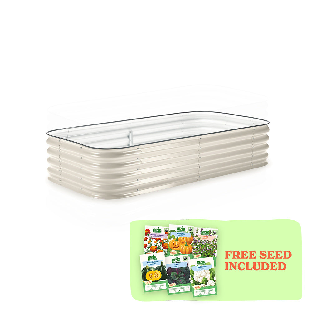 Medium Modular Metal Raised Garden Bed - 15" Tall