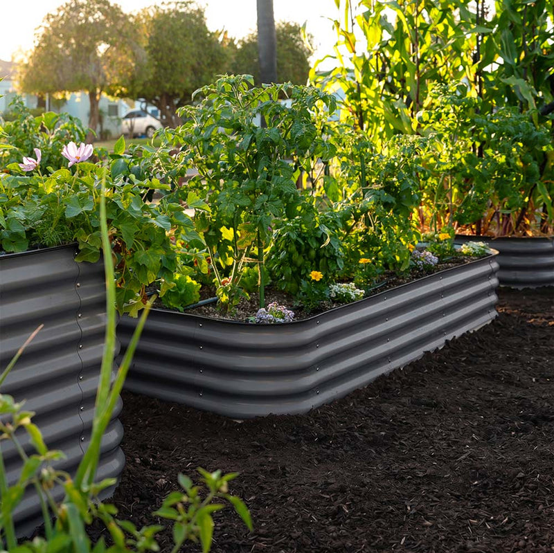 Medium Modular Metal Raised Garden Bed - 15