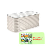 Medium Modular Metal Raised Garden Bed - 29” Tall