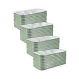 4-Pack Medium Modular Metal Raised Garden Bed - 29” Tall