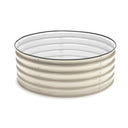 Round Metal Raised Garden Bed - 15" Tall