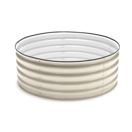 Round Metal Raised Garden Bed - 15" Tall