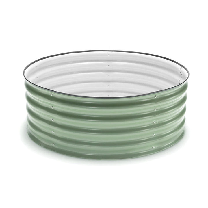 Round Metal Raised Garden Bed - 15" Tall