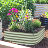 Small Modular Metal Raised Garden Bed - 15" Tall