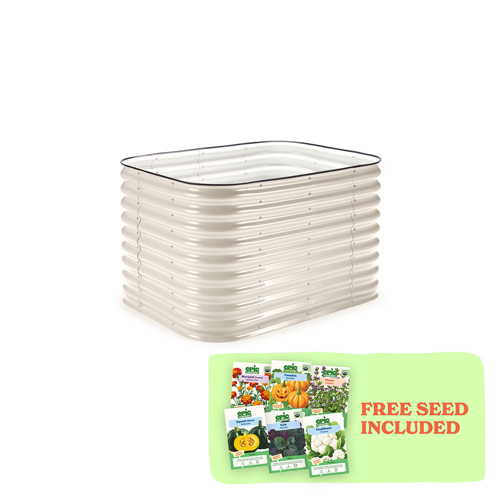 Small Modular Metal Raised Garden Bed - 29" Tall