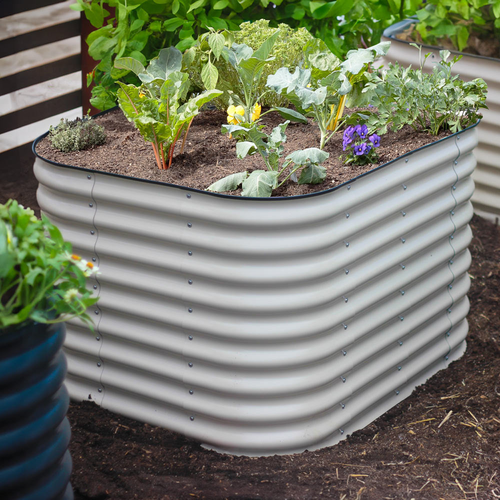 Small Modular Metal Raised Garden Bed - 29" Tall