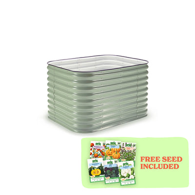 Small Modular Metal Raised Garden Bed - 29" Tall
