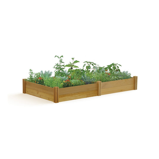 Cedar Modular Raised Garden Bed 48x95x13